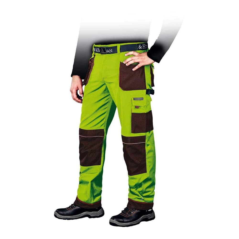 Leber &amp; Hollman Herren Arbeitshose LH-FMN-T B, 65% Polyester 35% Baumwolle 270 g/m2, Bundhose mit Ta