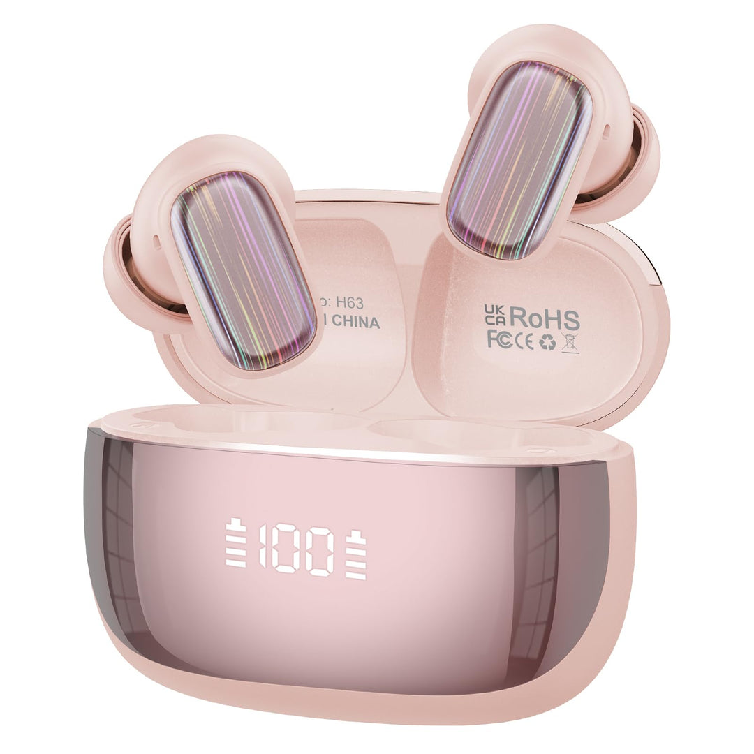 AI Kopfhörer Übersetzer, 3-in-1Echtzeit Sprachübersetzer Kopfhörer 164 Sprachen mit App, 6 Übersetzu