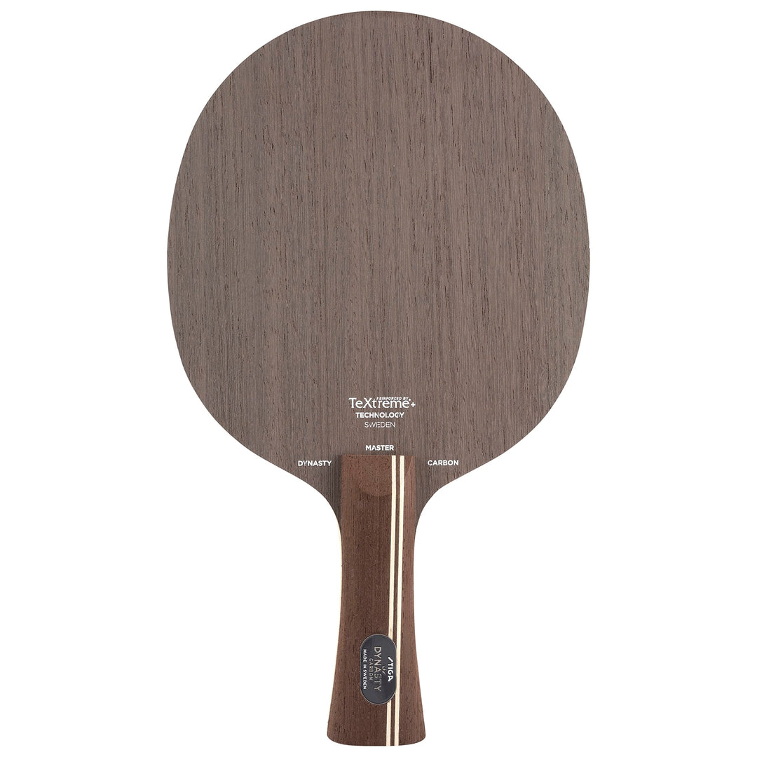 STIGA Unisex – Erwachsene Dynasty Carbon Tishtennis Hölze Master Konkav Braun, Master Konkav Braun