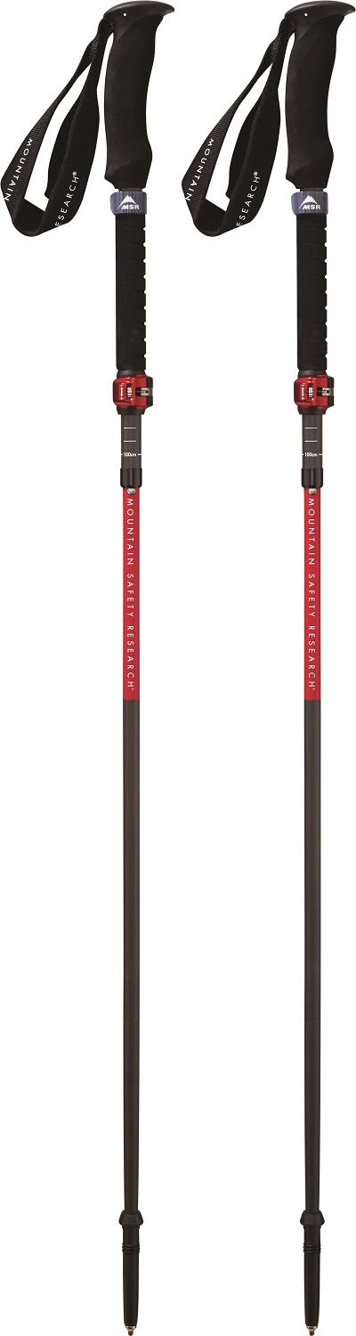 MSR DynaLock Ascent Faltbare Carbon Backcountry Trekkingstöcke, S