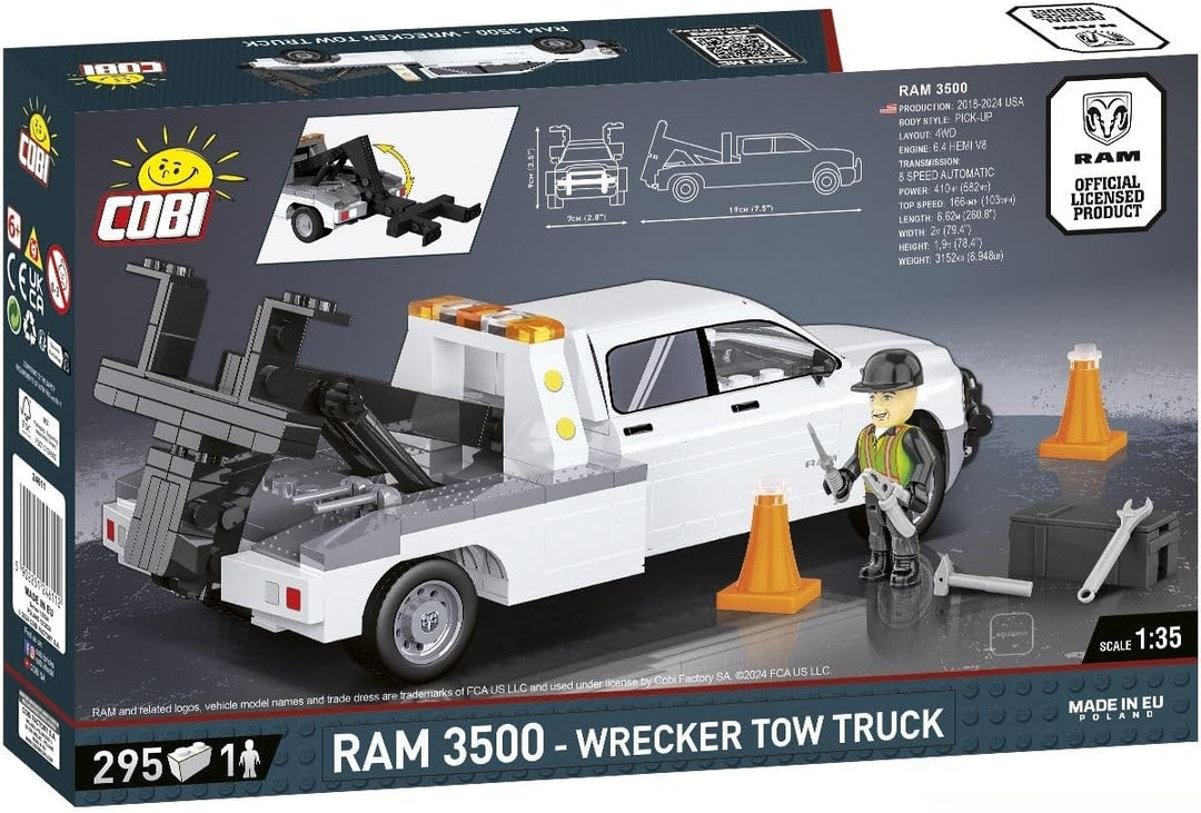 COBI RAM 3500 Wrecker Tow Truck