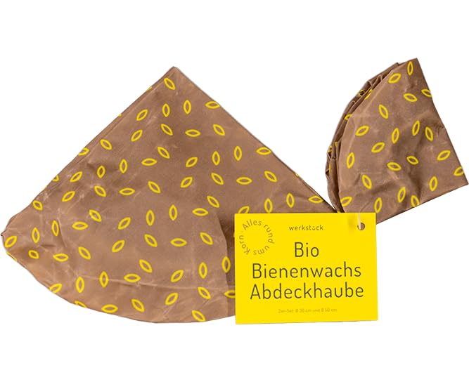 Bio Bienenwachs-Abdeckhaube Beige, Beige