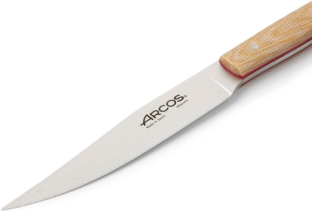 Arcos Table Messer - Steakmesser Tafelmesser - Klinge Nitrum Edelstahl 110 mm - HandGriff ABS Micart