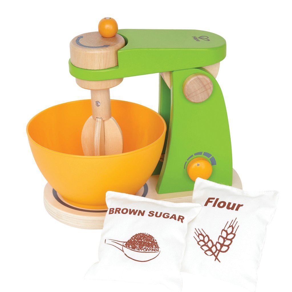 Hape 3104 - Mein Mixer Küchenspielzeug Einheitsgrösse Natur-grün, Einheitsgrösse Natur-grün