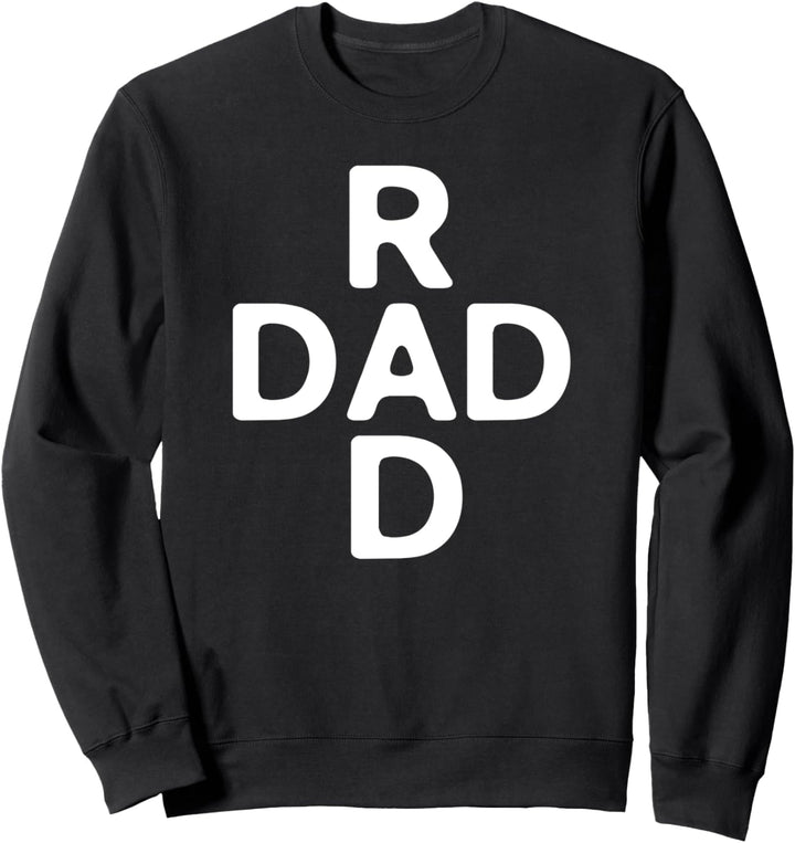 Best Rad Dad Fathers Day Gift Funny Quote Joke Humor Cool Sweatshirt