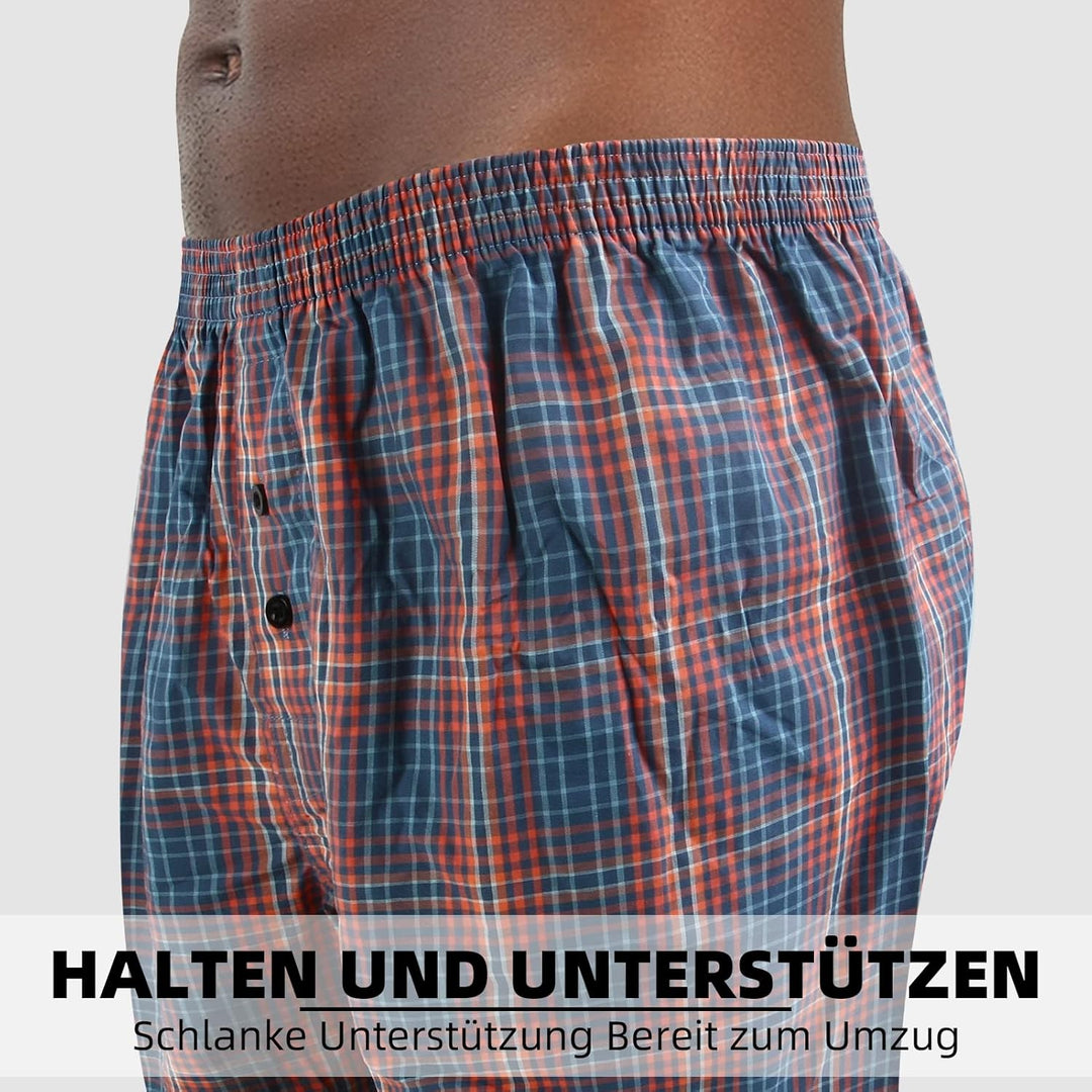 Natural Feelings Herren Unterwäsche Boxer Weiche Baumwolle Strick Herren Boxer Shorts Unterwäsche He