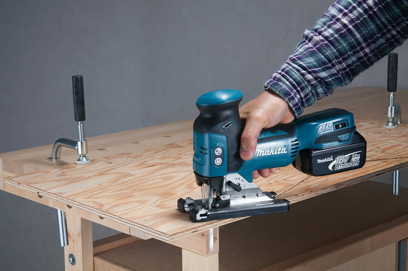 Makita DJV181RT1J Akku-Pendelhubstichsäge 18 V / 5,0 Ah, 1 Akku + Ladegerät im MAKPAC mit 1x Akku 5,