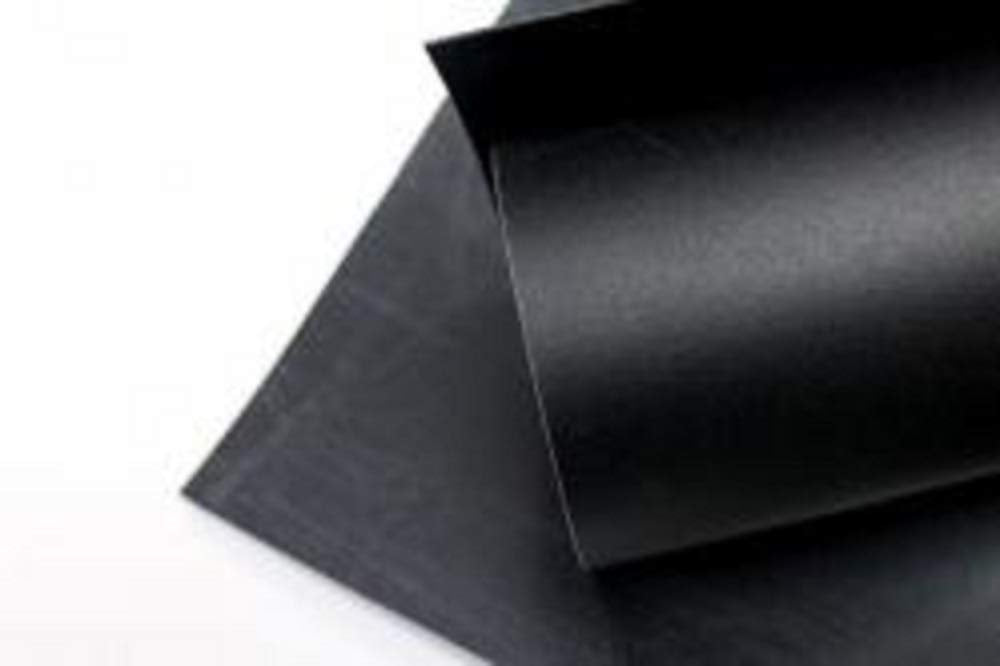 Worblas Black Art Platte Grösse L (75x100cm Bastel Cosplay) thermoplastischer schwarzer Werkstoff