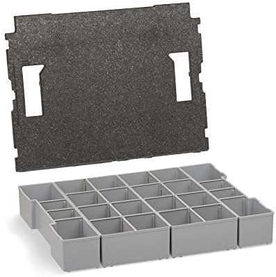 Werkzeugkoffer Einsatz | L-BOXX 102 Insetboxen-Set | K3 Einsätze mit Deckenpolster | Sortierboxen fü