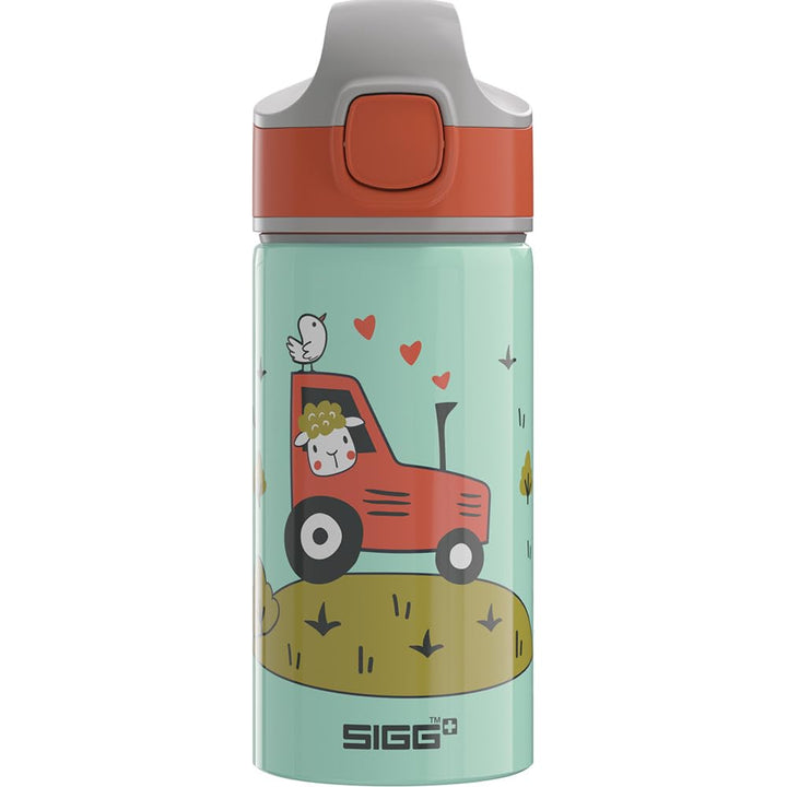 SIGG - Alu Trinkflasche Kinder - Miracle - Mit Trinkhalm - Auslaufsicher - Federleicht - BPA-frei -