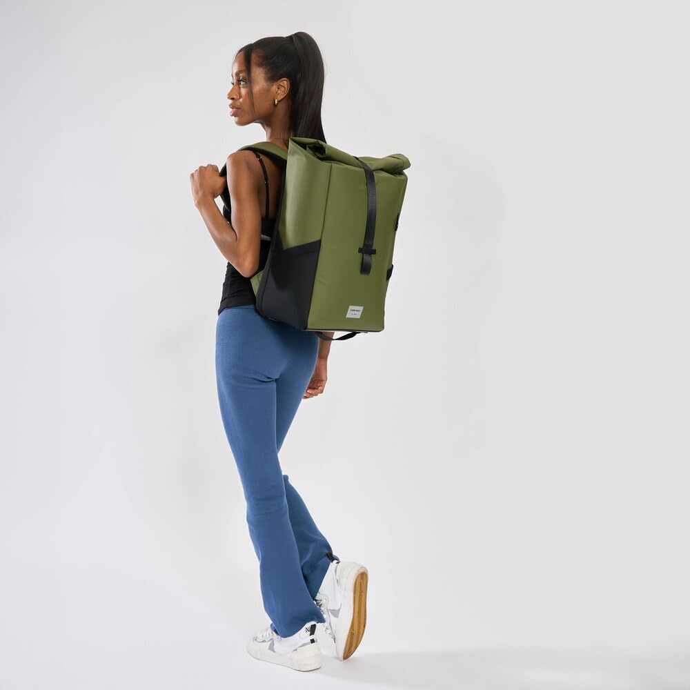 Cabin Max ISEO 40x20x25 Rolltop-Rucksack, Handgepäck, passend für Ryanair-Untersitz-Kabinentaschen (