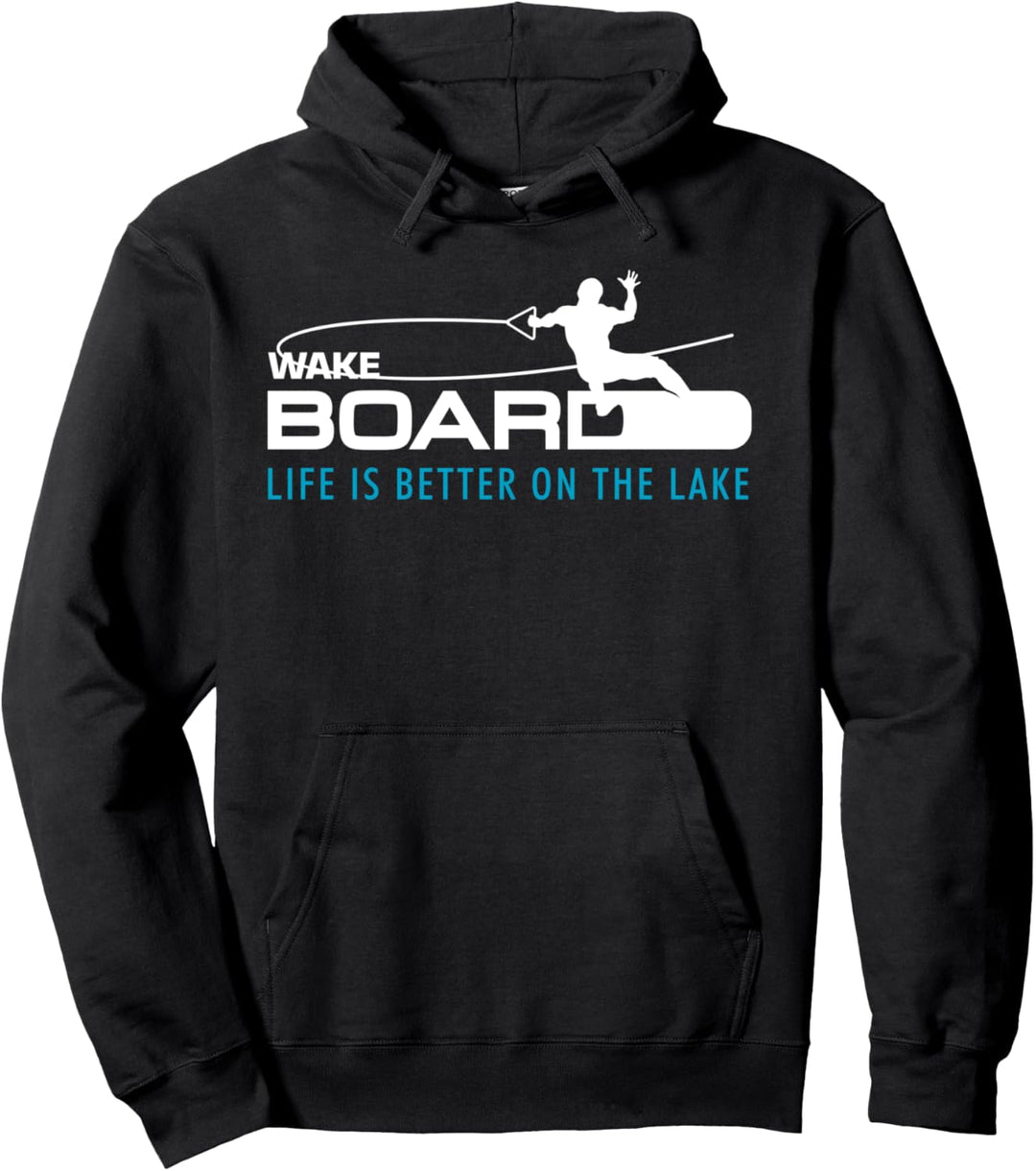 Wakeboard Wakeboarder Pullover Hoodie