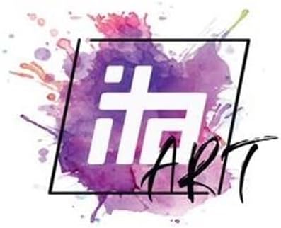 ITA ART Malen nach Zahlen Komplett Set mit Keilrahmen, Acrylfarben, Pinseln, Zubehör, Geschenkbox -