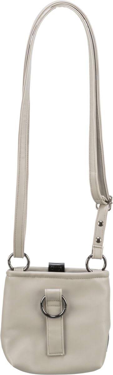 TRIXIE Snacktasche CityStyle, 15 × 15 × 1,5 cm, grau