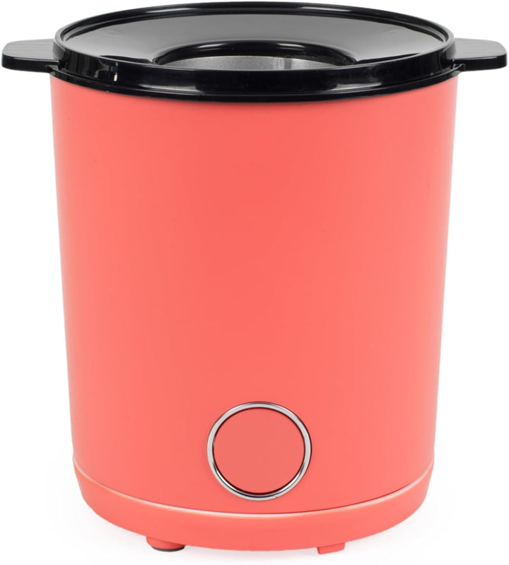 Giles & Posner Funfair Popcorn Maker – Elektrischer Popcornbereiter, 2-in-1-Deckel & Servierschale,