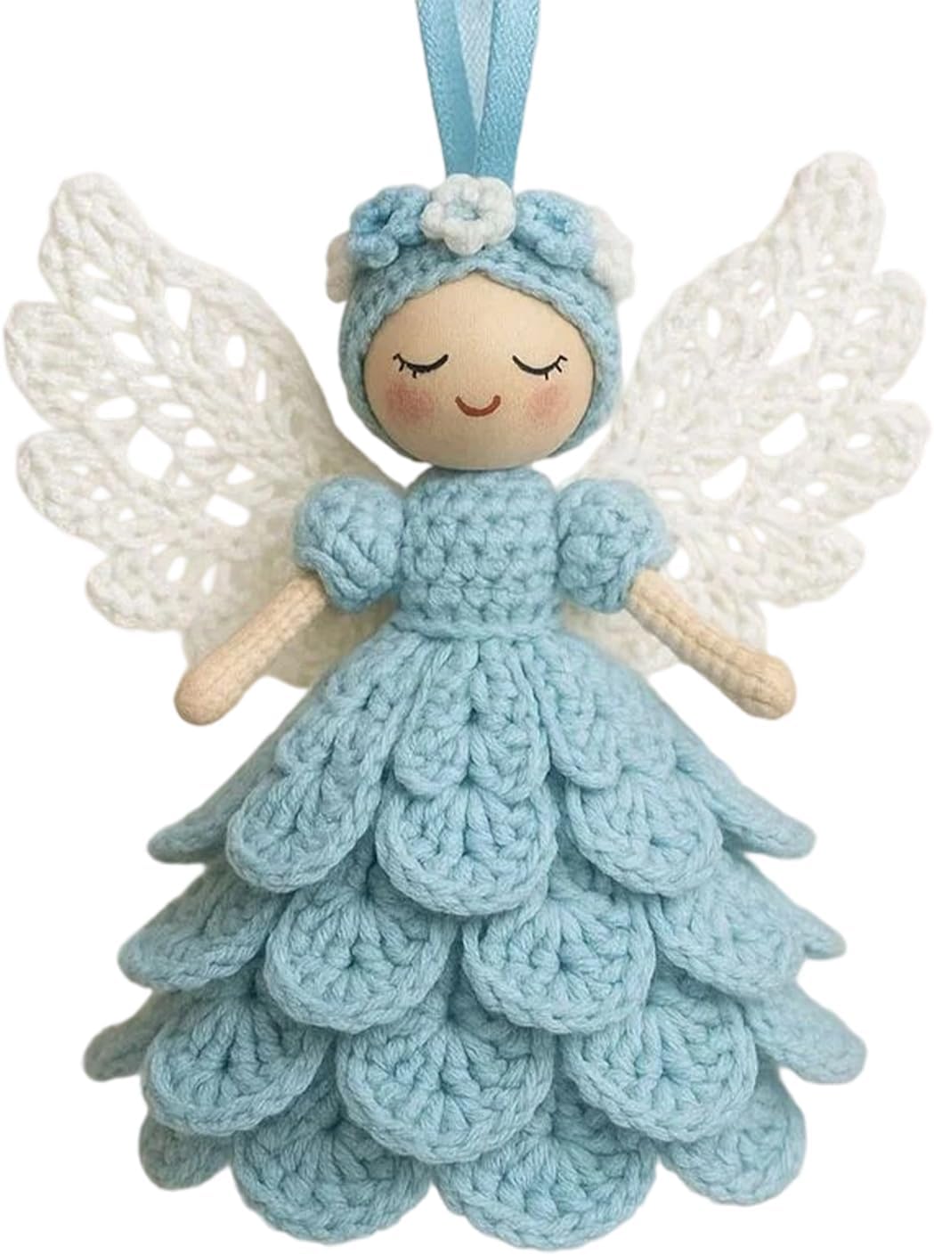 Anfänger Häkel-Set Für Erwachsene | Engel Puppe Ornament Strickhandwerk | Strick Set | Für Frauen Mä