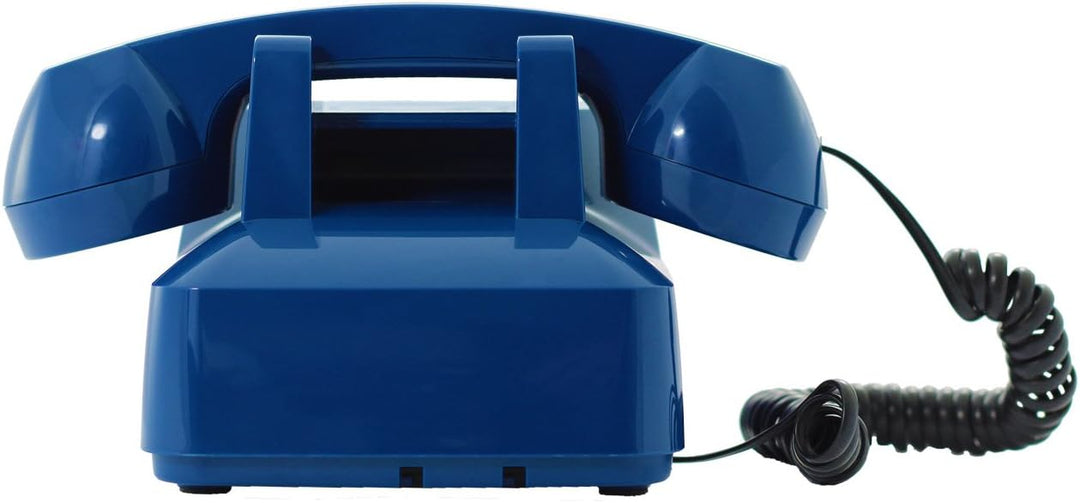 Opis PushMeFon Mobile: Seniorentelefon mit SIM Karte, schnurgebundenes Tischtelefon als Retro Festne