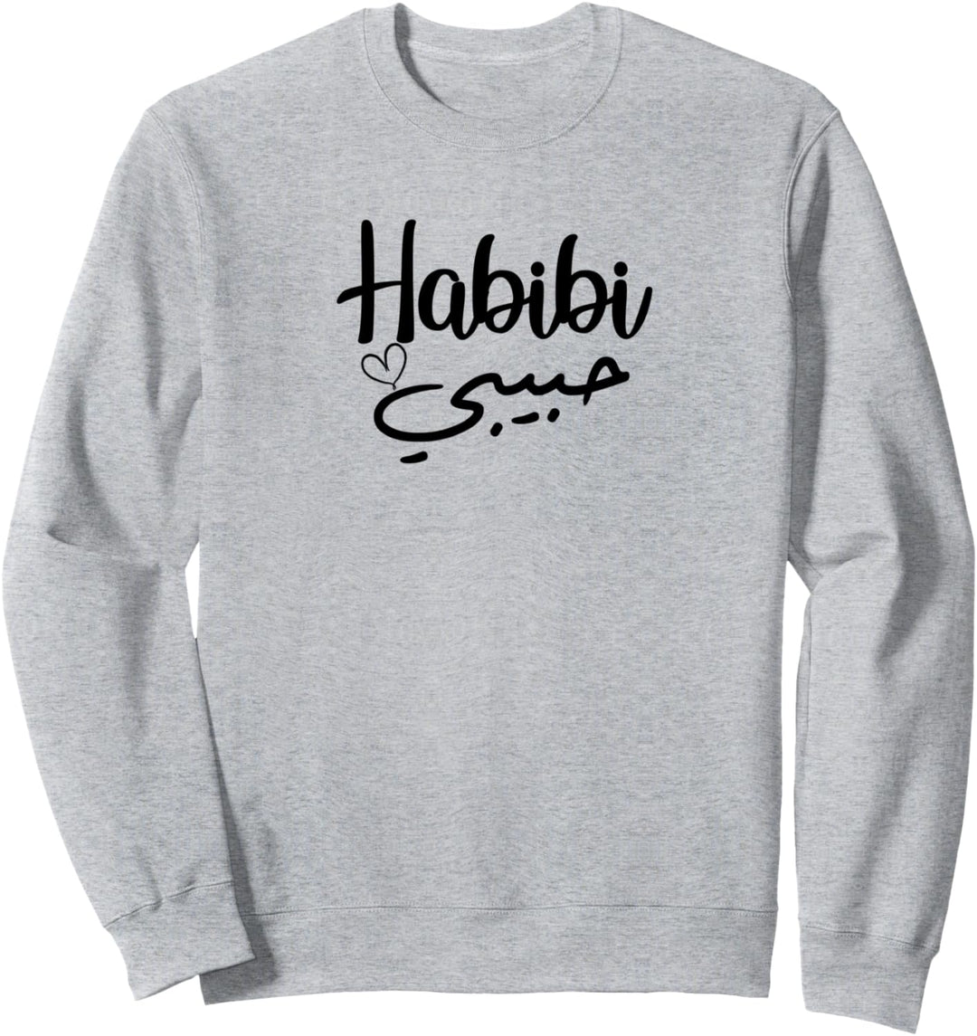 Habibi Arabisch Perfect Muslim Flitterwochen Valentinstag Liebe Sweatshirt