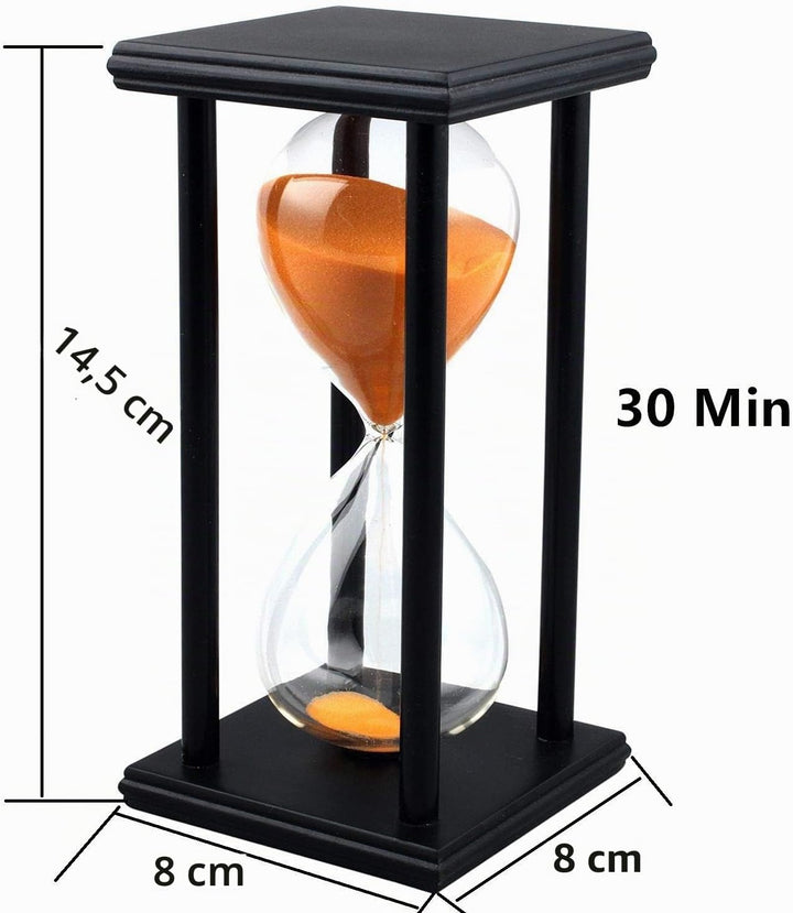 Sanduhr 30 Minuten Timer Sanduhr für Ornament Restaurant Wohnzimmer Zuhause Wandschrank Büro Schreib