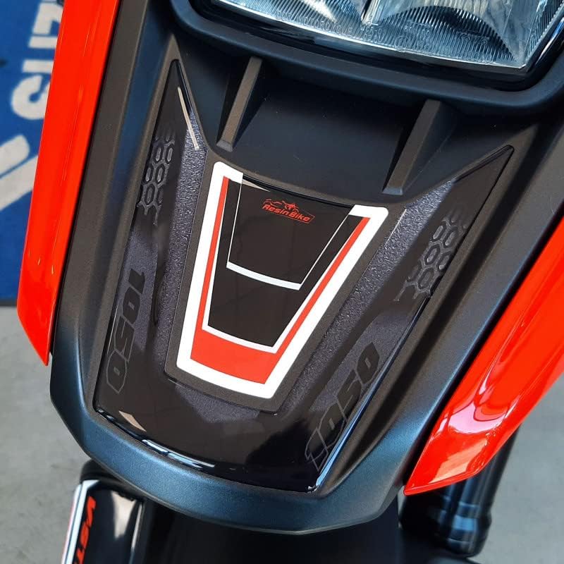 Resin Bike Aufkleber für Motorrad Kompatibel mit Suzuki V-Strom 1050 XT 2022 Orange. Schutz vor Stös