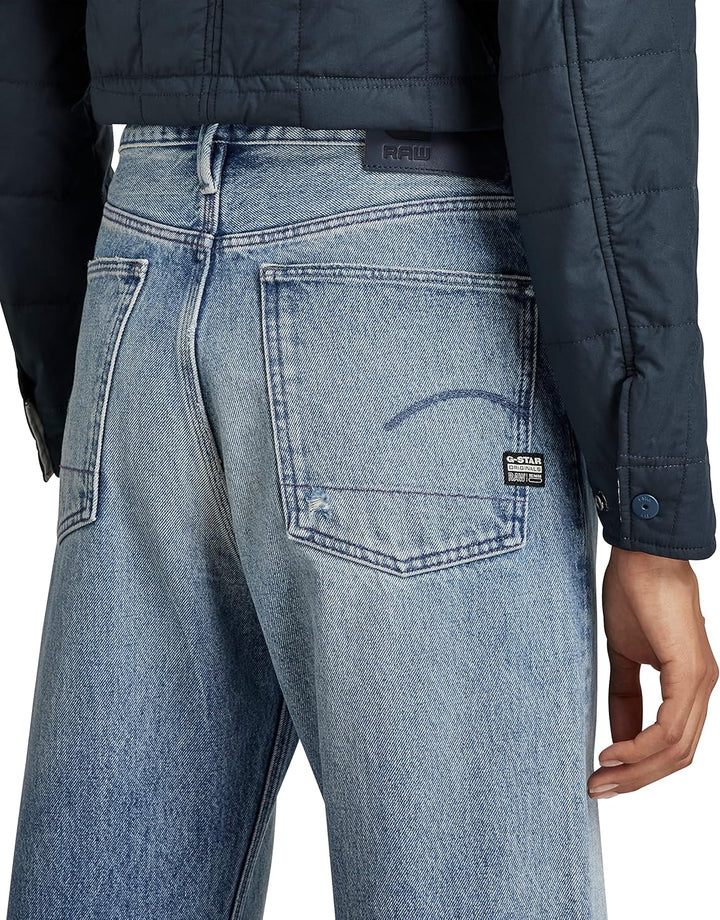 G-STAR RAW Damen Type 89 Loose Jeans 27W / 32L Blau (Sun Faded Air Force Blue D21081-c967-c947), 27W