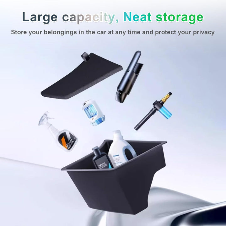 GAFAT Neu Tesla Model 3 Highland 2024 2025 Kofferraum Organizer, TPE Wasserdicht Kofferraum Aufbewah