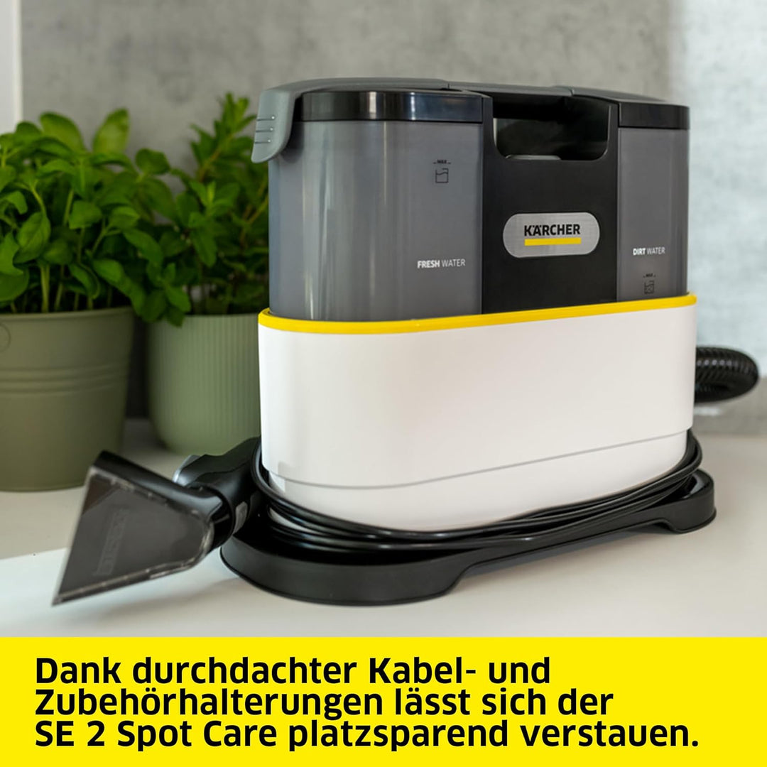 Kärcher Waschsauger SE 2 Spot Care, Aufnahmeleistung: 450 W, Frischwassertank: 1,5 l, Fläche: 2,89 m