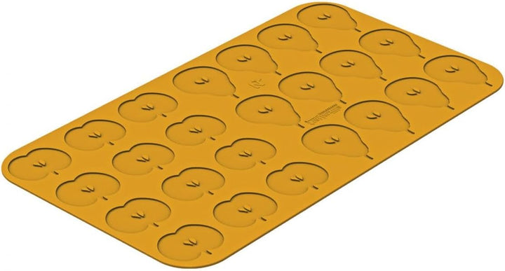 silikomart Apfel und Birnenform aus Silikon für Dekorationen in Gebäck und Küche