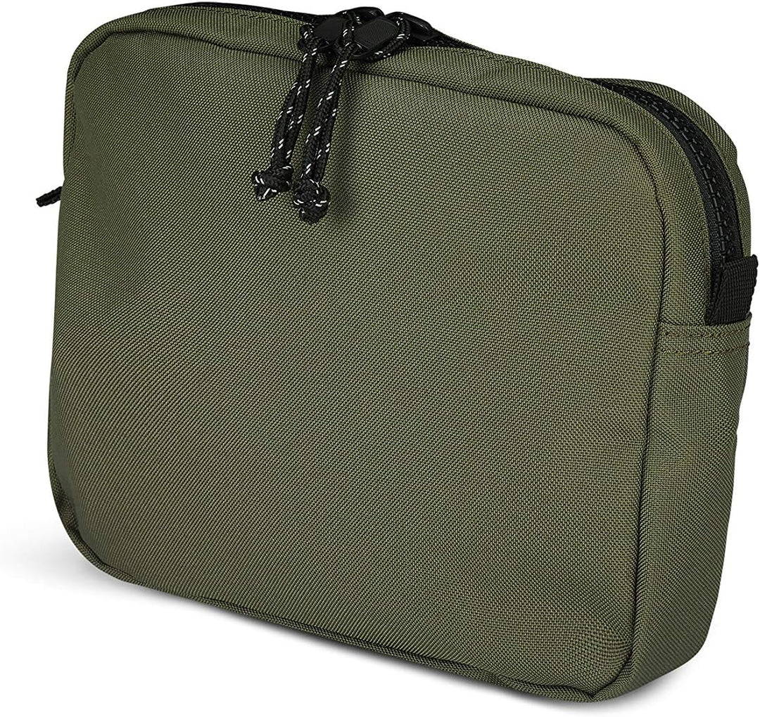 OGIO Alpha Convoy Eco-Codura MOD Organizer-Tasche mit sicheren YKK-Clips und Reissverschluss, Olivgr