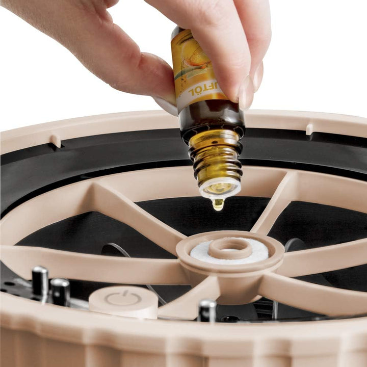 TROTEC Luftbefeuchter B 24 E – Raumbefeuchter für grosse Räume bis 24 m²/ 60 m³, 3 l Tank, Aroma-Dif