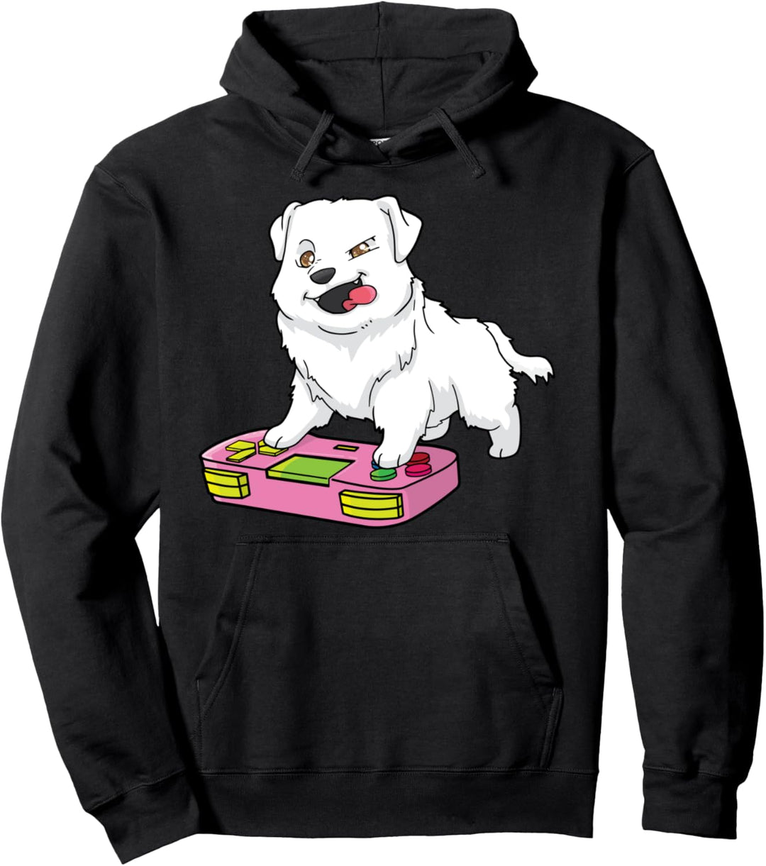 Pyrenäen Sennenhund Anime Gaming Gamer Kawaii Pullover Hoodie