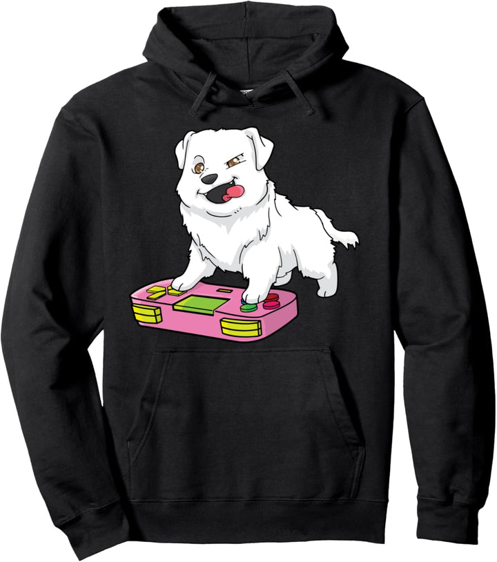 Pyrenäen Sennenhund Anime Gaming Gamer Kawaii Pullover Hoodie