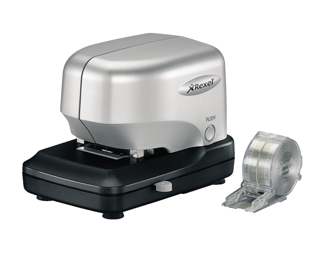 Rexel 2101197 Elektrohefter Stella 30 silber/schwarz