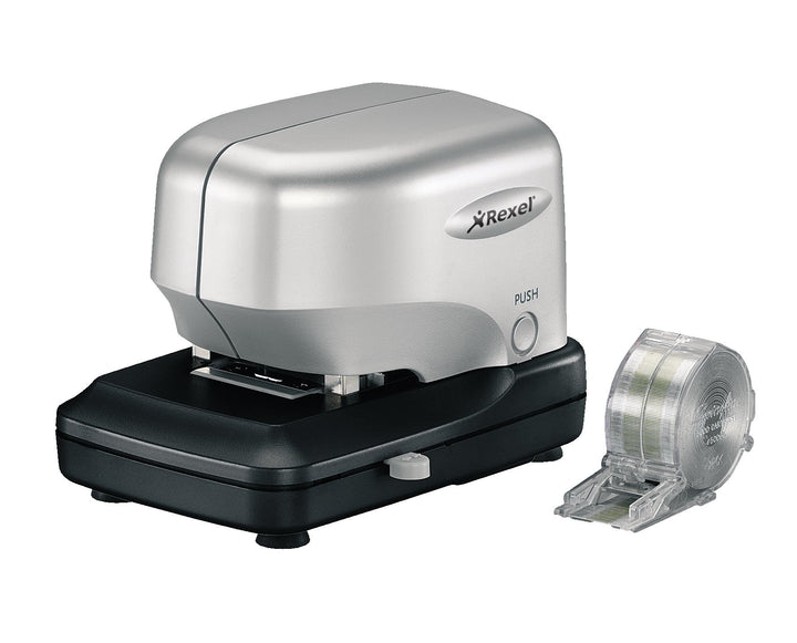 Rexel 2101197 Elektrohefter Stella 30 silber/schwarz