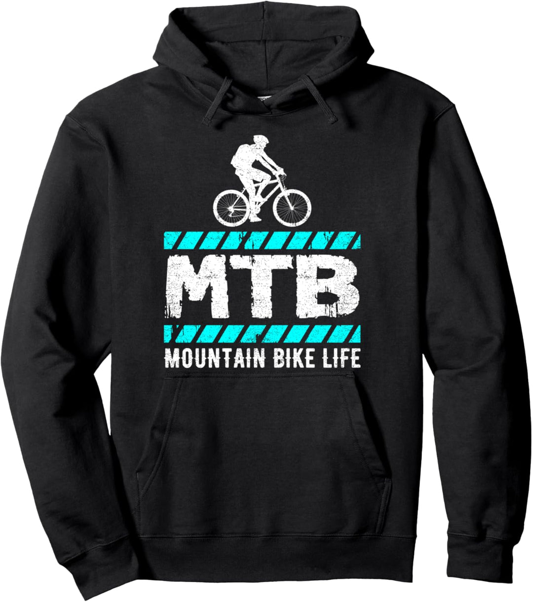 Mountainbike Gear Fahrradzubehör MTB Pullover Hoodie