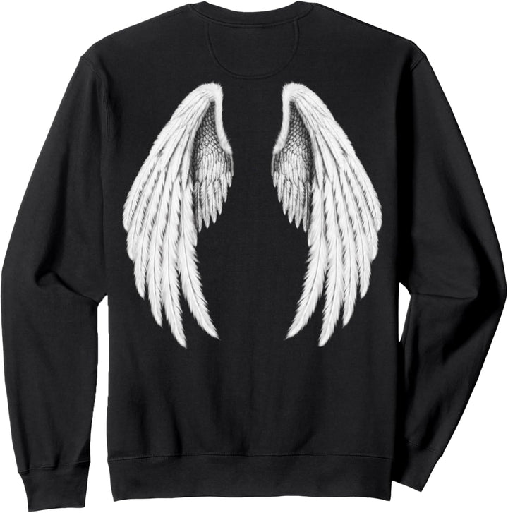 Engelhafte Flügel Sweatshirt