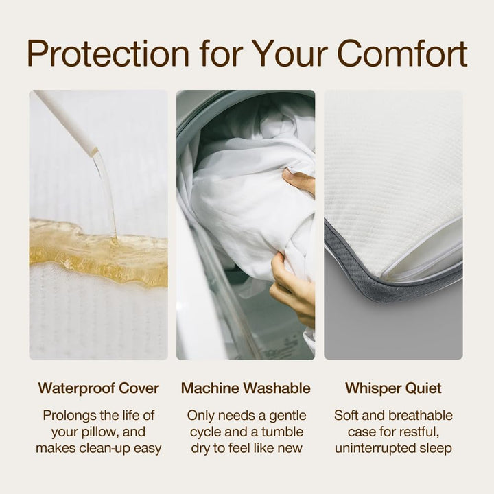 Coop Home Goods Waren Luxe wasserdicht Kissen Protector - Bmaboo abgeleitet, Viskose und Polyester M