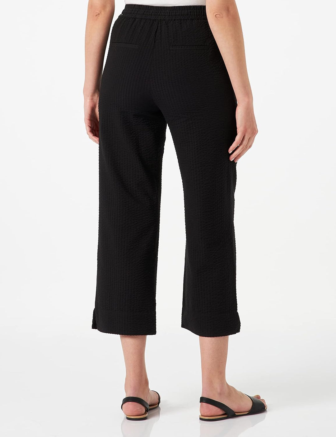 PART TWO Damen Prikkepw Pa Pants Easy Fit Hose 38 Schwarz, 38 Schwarz