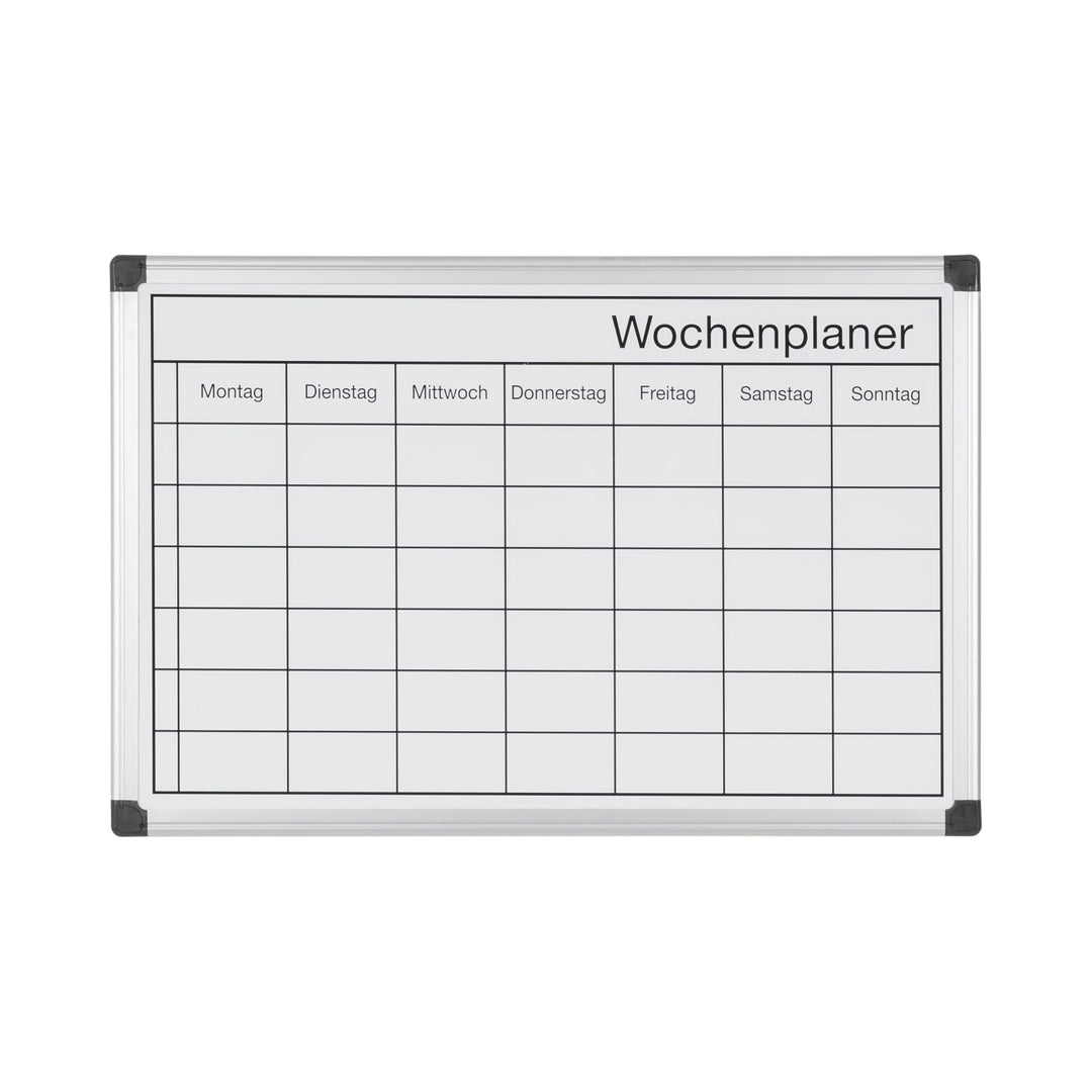 Bi-Office Magnetischer Wochenplaner Maya, Trocken Abwischbar, Inklusive Marker Und Magneten, Plantaf