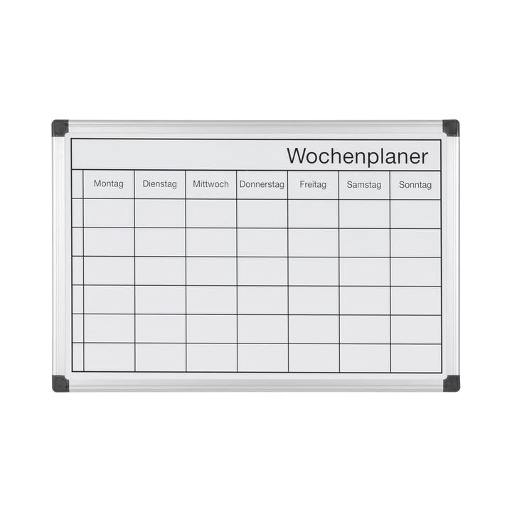 Bi-Office Magnetischer Wochenplaner Maya, Trocken Abwischbar, Inklusive Marker Und Magneten, Plantaf