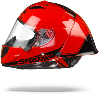 Shark Herren BLANK 30TH Race-R Pro GP Helm 30 TH Anniversary Red RDK Grösse M, Rouge Carbon Noir M R