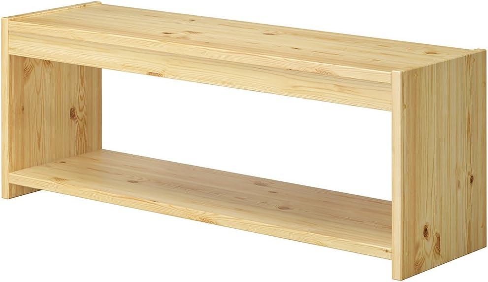 Erst-Holz Sitzbank Küchenbank Schuhbank Kiefer massiv Holzbank 120x45x35 90.71-40