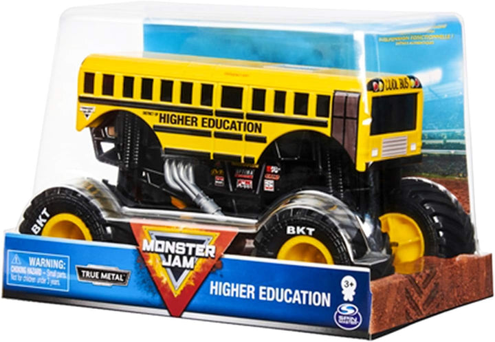 Monster Jam, offizielles Higher Education Monster Truck, Die-Cast Vehicle, 1:24 Scale