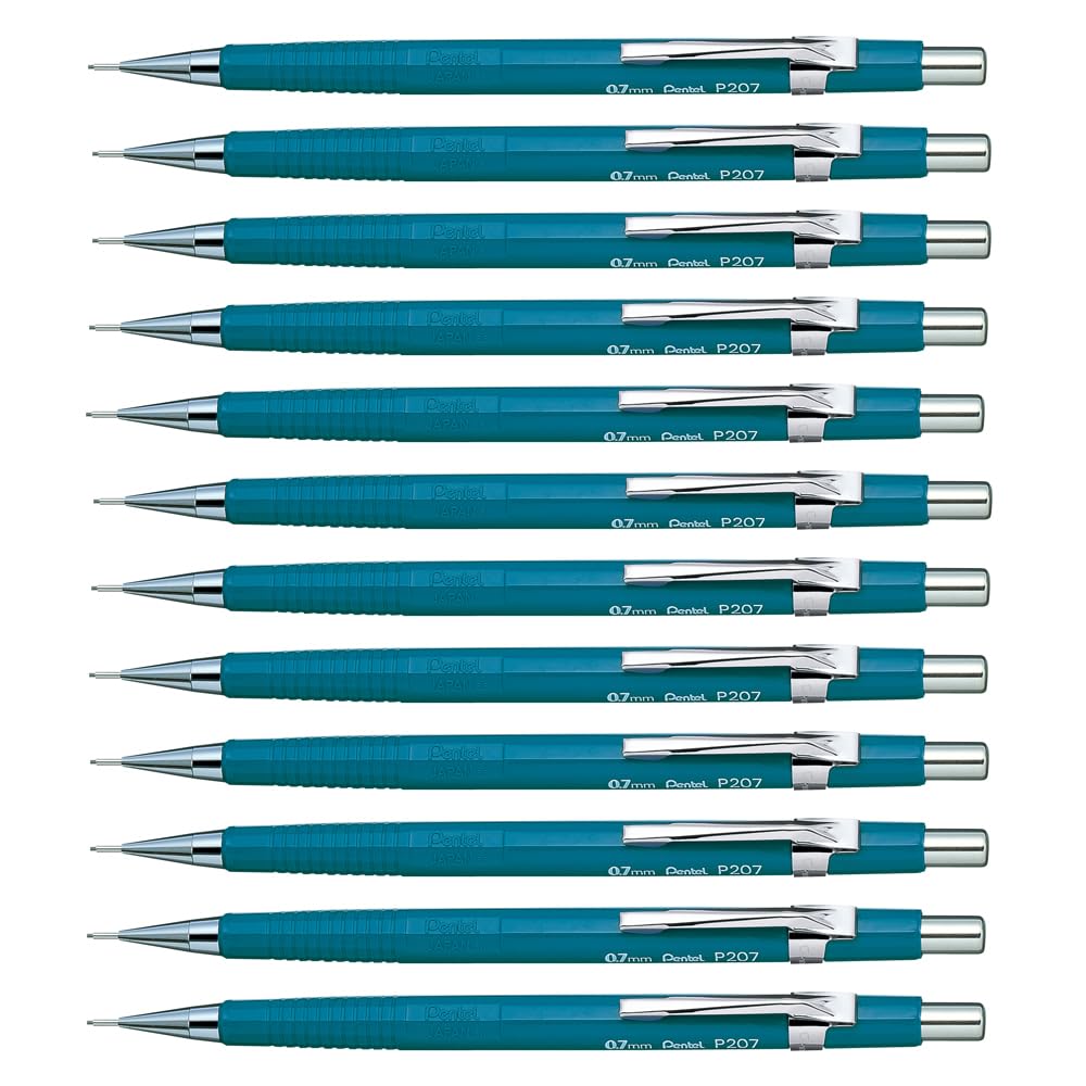 Pentel Druckbleistift P207-C HB 0,7mm bl,(12-er Pack)