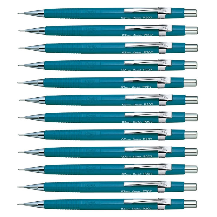 Pentel Druckbleistift P207-C HB 0,7mm bl,(12-er Pack)