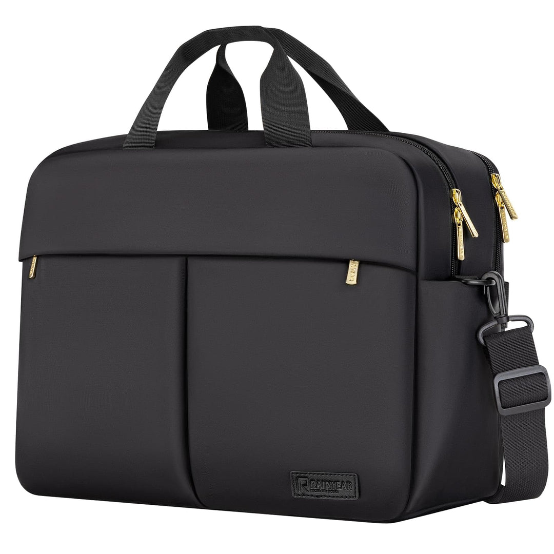 RAINYEAR 15,6-Zoll-Laptoptasche – Aktentasche mit grossem Fassungsvermögen | Schützende Wochenendtas