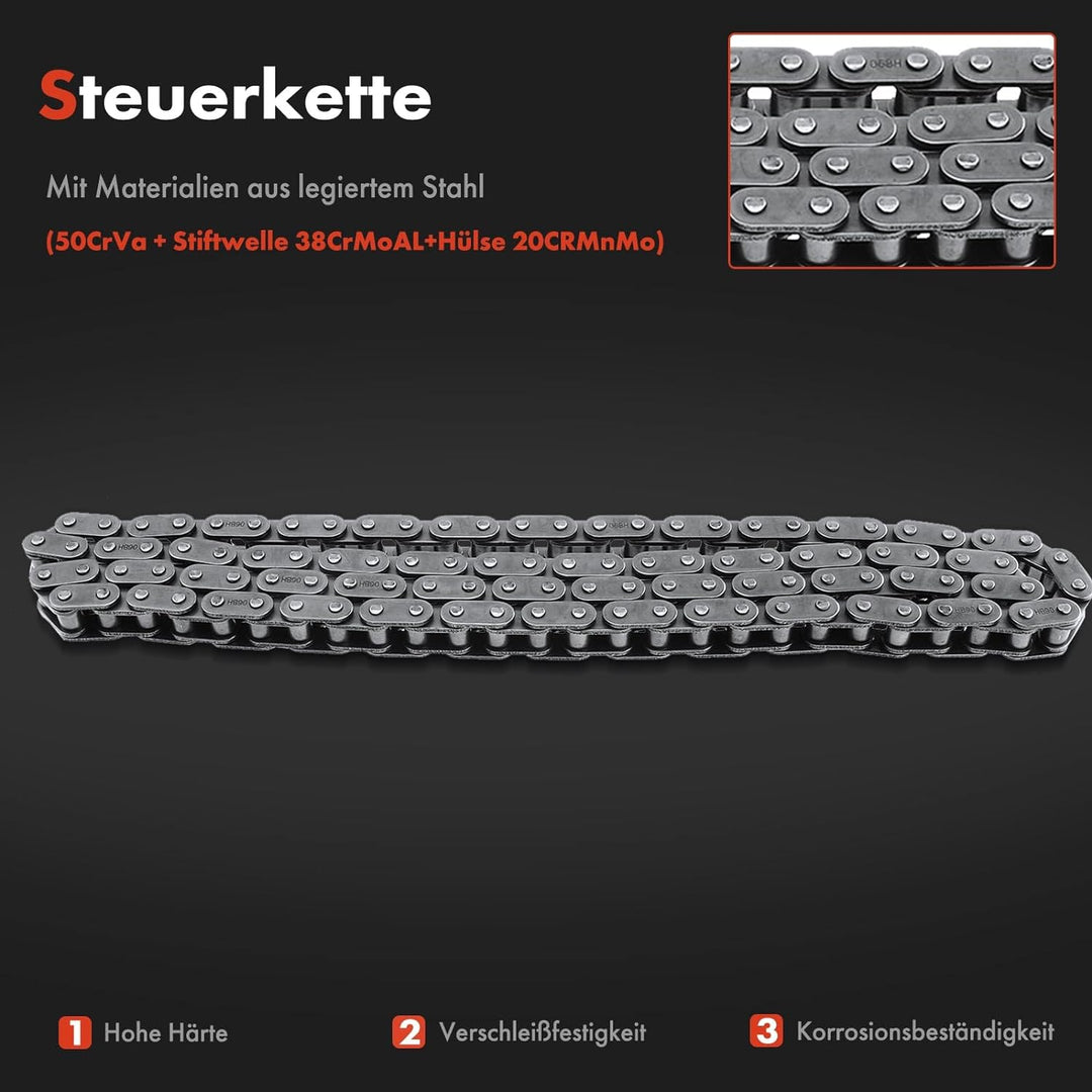 Steuerkettensatz für 3er E36 E46 316 318 5er E34 E39 518 525 Z3 E36 1.6L-2.5L 1993-2006 11311734392