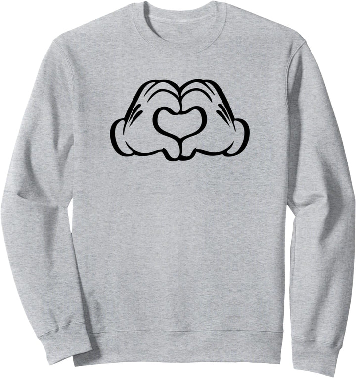 Disney Mickey Mouse Love Hands Sweatshirt