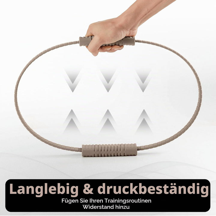 Build &amp; Fitness Pilates Ring – 34,3 cm grosser Magic Circle für Oberschenkel, Rumpf und Arme – Leich