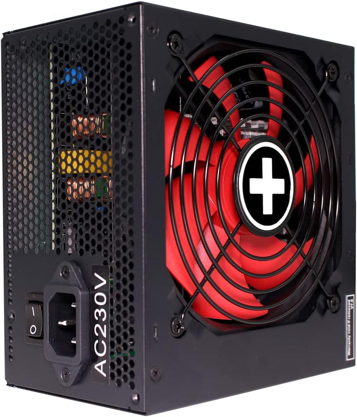 Xilence XP750R10 750W PC Netzteil, 80+ Bronze, Gaming, ATX, rot/schwarz